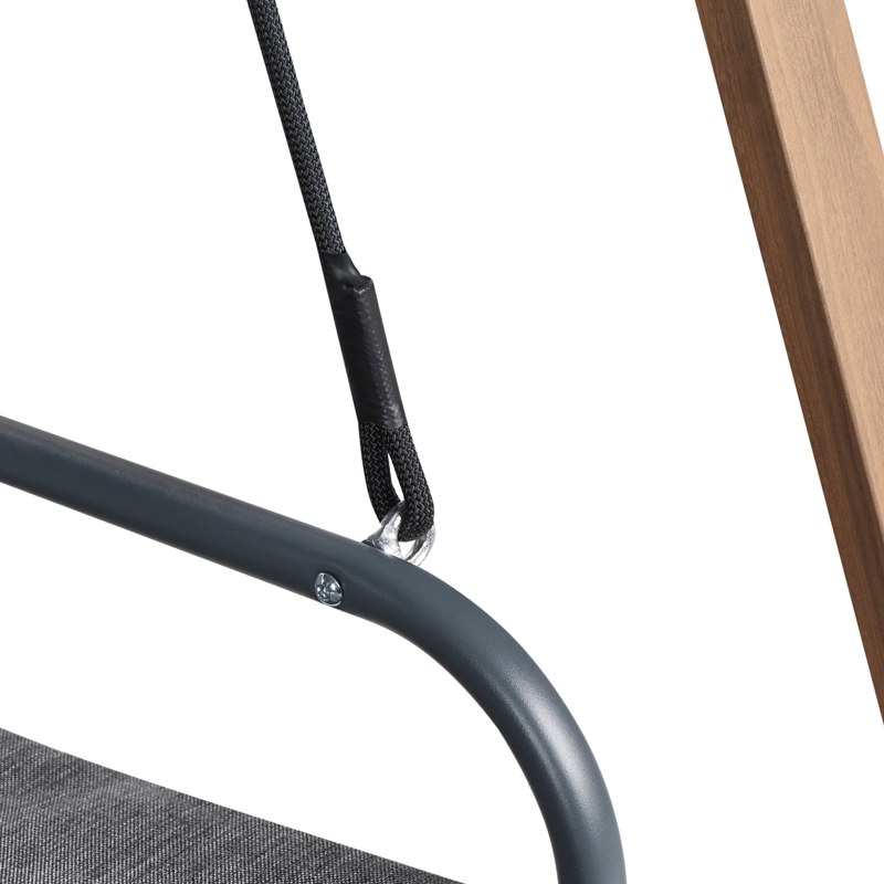 Hengekøye utendørs Bonagia Stål - Grå/Brun - Hagemøbler & utemiljø - Utesofa - Hammock