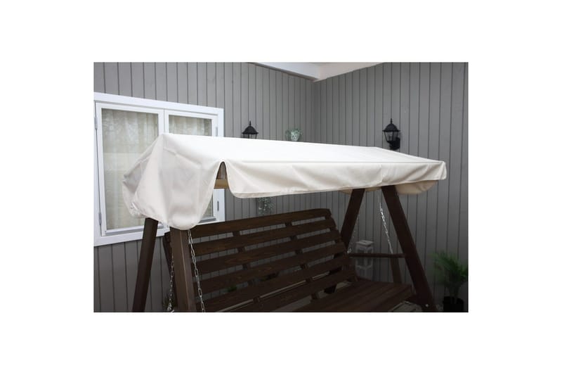 hengekøye Pelle med tak - Brun og beige - Hagemøbler & utemiljø - Utesofa - Hammock
