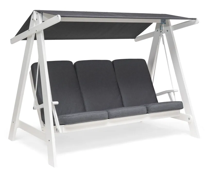 Hillerstorp Aspö hammock hvit/grå, Hvit/grå