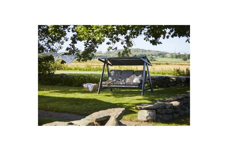 Hillerstorp Aspö hammock orkangrå/grå - Orkangrå/grå - Hagemøbler & utemiljø - Utesofa - Hammock