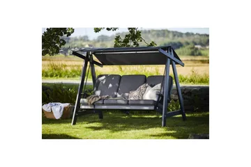 Hillerstorp Aspö hammock orkangrå/grå - Orkangrå/grå - Hagemøbler & utemiljø - Utesofa - Hammock