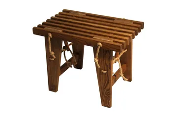 Hillerstorp Ecobench benk utendørs 60 cm ask oljet brun