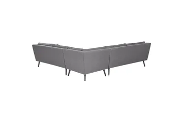 Hörnsoffa Beliani Loretello Beige/grå Grey - Hagemøbler & utemiljø - Utesofa - Hagesofa & hagebenk