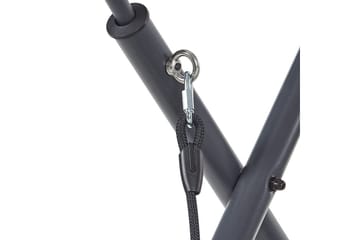 Huske til hagen Solagna - Lys grå, 168x113x187 cm - Hagemøbler & utemiljø - Utesofa - Hengesofa