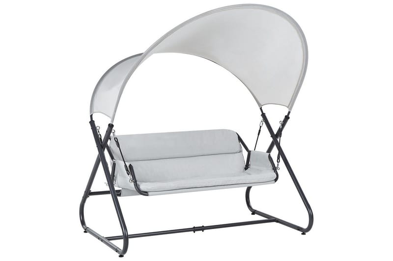 Huske til hagen Solagna, Lys grå, 168x113x187 cm