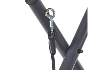 Huske til hagen Solagna - Mørk grå, 114x117x182 cm - Hagemøbler & utemiljø - Utesofa - Hengesofa