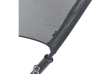 Huske til hagen Solagna - Mørk grå, 114x117x182 cm - Hagemøbler & utemiljø - Utesofa - Hengesofa