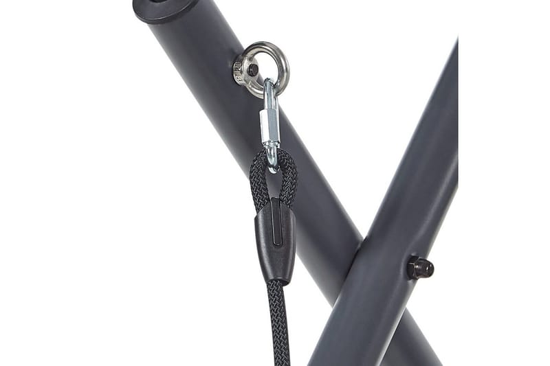 Huske til hagen Solagna - Mørk grå, 168x113x187 cm - Hagemøbler & utemiljø - Utesofa - Hengesofa