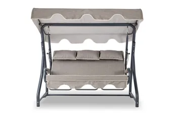 Icterina Komplett Hammock 200 cm - Antrasitt/Grå - Hagemøbler & utemiljø - Utesofa - Hammock