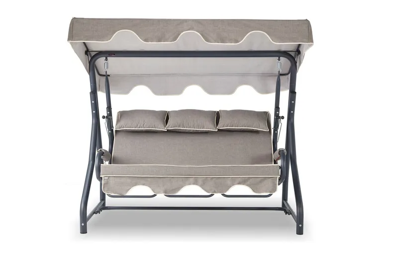 Icterina Komplett Hammock 200 cm - Antrasitt/Grå - Hagemøbler & utemiljø - Utesofa - Hammock