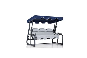 Jaudling Utendørs Hengende Sofa 3 Seter - Multifarget - Hagemøbler & utemiljø - Utesofa - Hengesofa