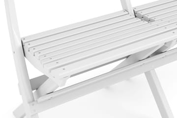 Landet utesofa 110x60x89 cm - Hvit - Hagemøbler & utemiljø - Utesofa - Hagesofa & hagebenk