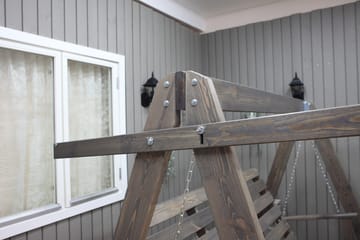 Pelle Hengekøye uten tak - Grå - Hagemøbler & utemiljø - Utesofa - Hammock