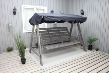 Pelle Hengekøye uten tak - Grå - Hagemøbler & utemiljø - Utesofa - Hammock