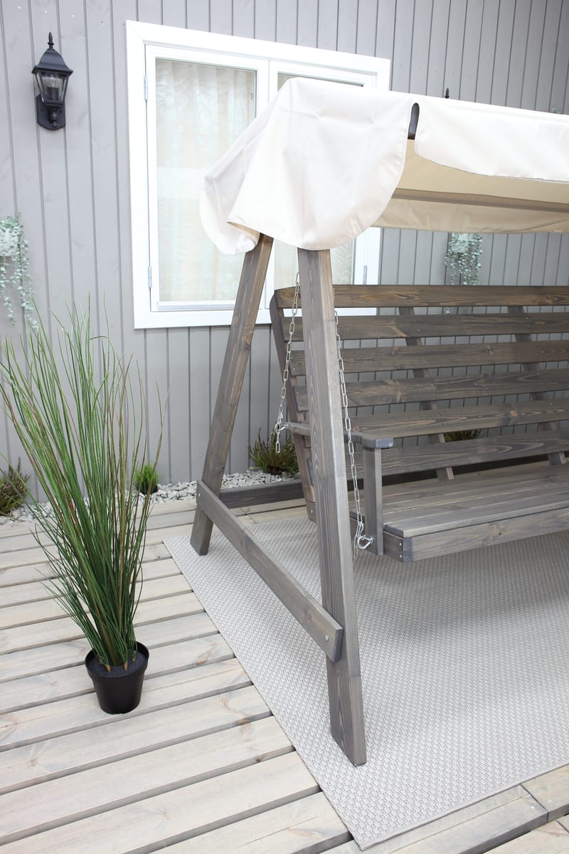 Pelle Hengekøye uten tak - Grå - Hagemøbler & utemiljø - Utesofa - Hammock