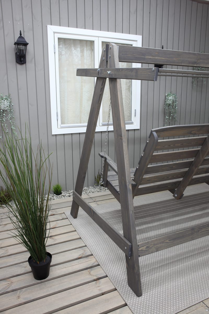 Pelle Hengekøye uten tak - Grå - Hagemøbler & utemiljø - Utesofa - Hammock