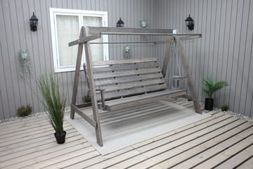 Pelle Hengekøye uten tak - Grå - Hagemøbler & utemiljø - Utesofa - Hammock