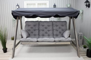 Pelle Hengekøye uten tak - Grå - Hagemøbler & utemiljø - Utesofa - Hammock