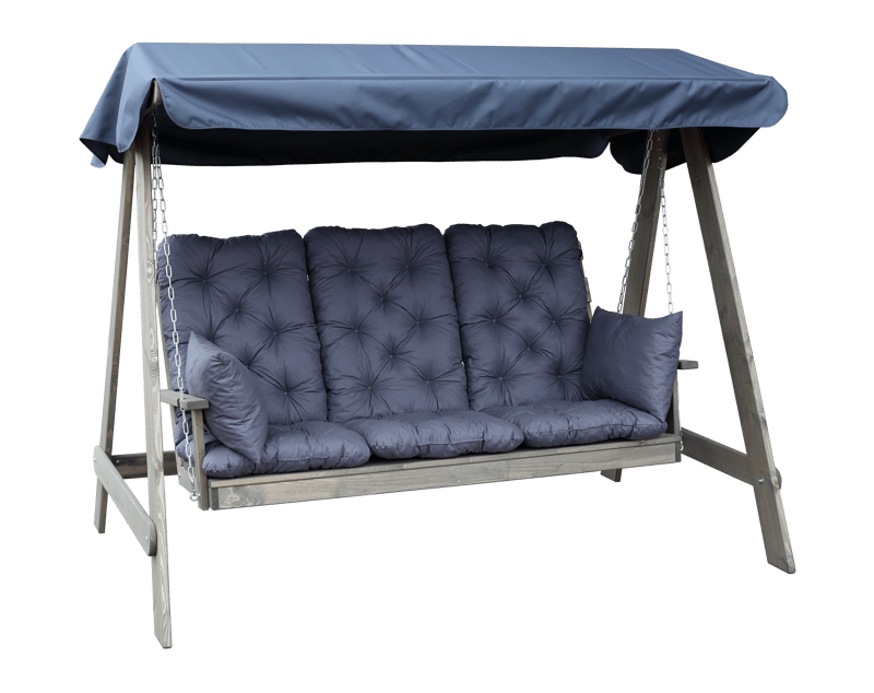 Pelle Hengekøye uten tak - Grå - Hagemøbler & utemiljø - Utesofa - Hammock