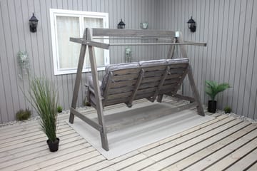 Pelle Hengekøye uten tak - Grå - Hagemøbler & utemiljø - Utesofa - Hammock