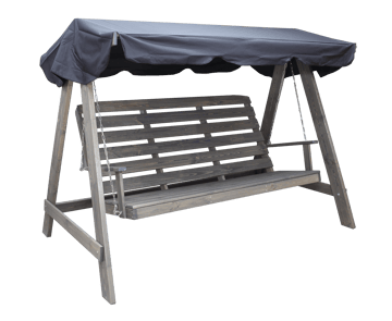 Pelle Hengekøye uten tak - Grå - Hagemøbler & utemiljø - Utesofa - Hammock