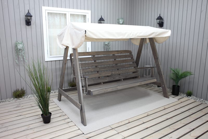 Pelle Hengekøye uten tak - Grå - Hagemøbler & utemiljø - Utesofa - Hammock