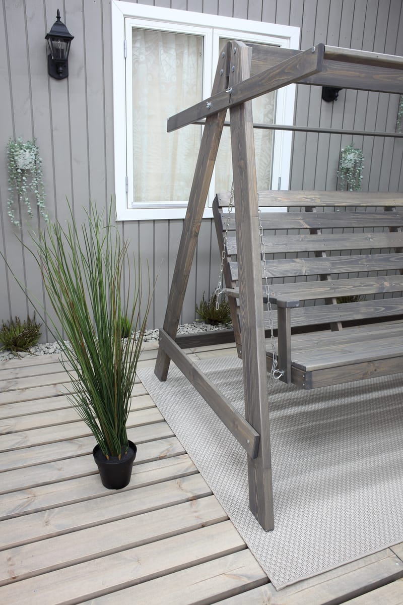 Pelle Hengekøye uten tak - Grå - Hagemøbler & utemiljø - Utesofa - Hammock