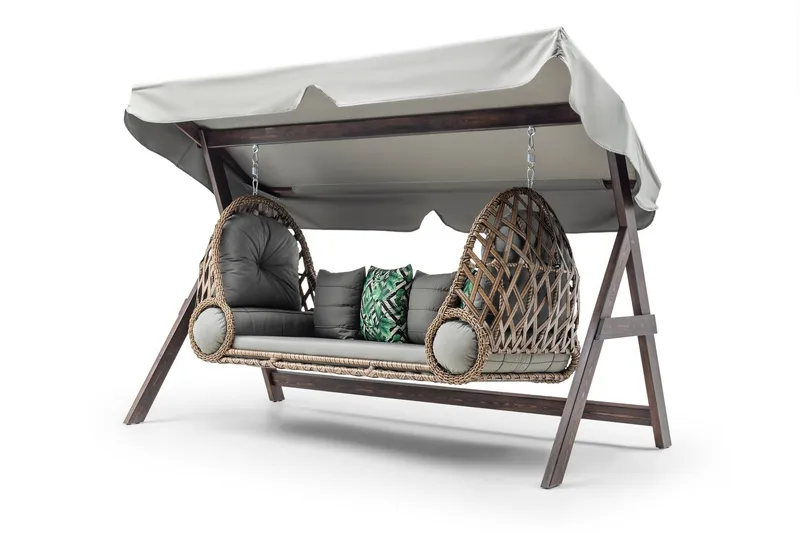 Saltanat Komplett Hammock 263 cm - Grå - Hagemøbler & utemiljø - Utesofa - Hammock