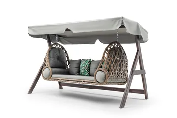 Saltanat Komplett Hammock 263 cm - Grå - Hagemøbler & utemiljø - Utesofa - Hammock