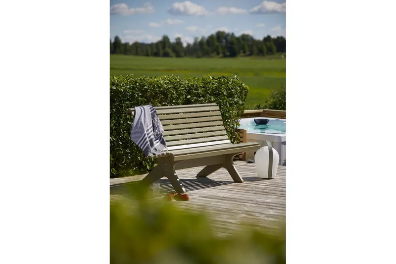 Sofa Hillerstorp Lund Antikkgrønn - Antikkgrønn - Hagemøbler & utemiljø - Utesofa - Hagesofa & hagebenk