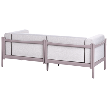 Sofa utendørs 2-seter Ferretti - Grå/Beige - Hagemøbler & utemiljø - Utesofa