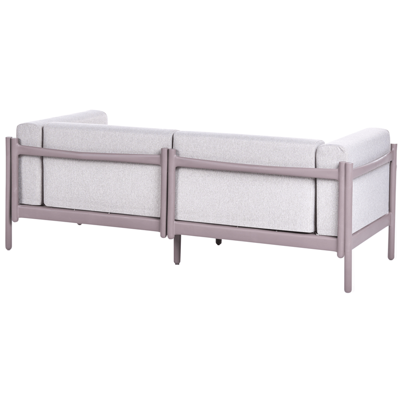 Sofa utendørs 2-seter Ferretti - Grå/Beige - Hagemøbler & utemiljø - Utesofa