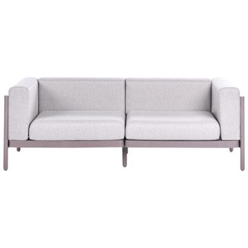Sofa utendørs 2-seter Ferretti - Grå/Beige - Hagemøbler & utemiljø - Utesofa