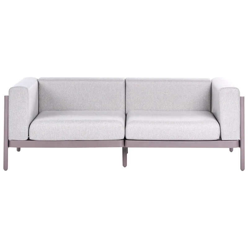 Sofa utendørs 2-seter Ferretti, Grå/Beige