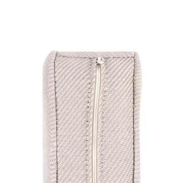 Sofa utendørs 2-seter Omegana kunstrotting - Beige/Svart - Hagemøbler & utemiljø - Utesofa