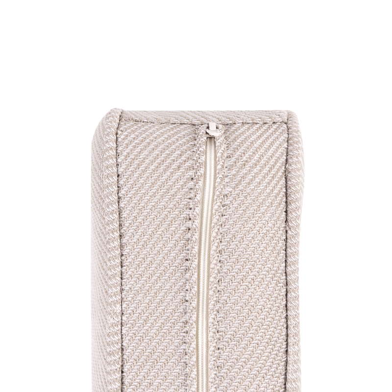 Sofa utendørs 2-seter Omegana kunstrotting - Beige/Svart - Hagemøbler & utemiljø - Utesofa