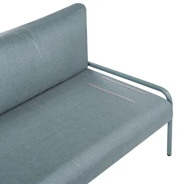 Sofa utendørs 2-seter Solofra - Grønn - Hagemøbler & utemiljø - Utesofa