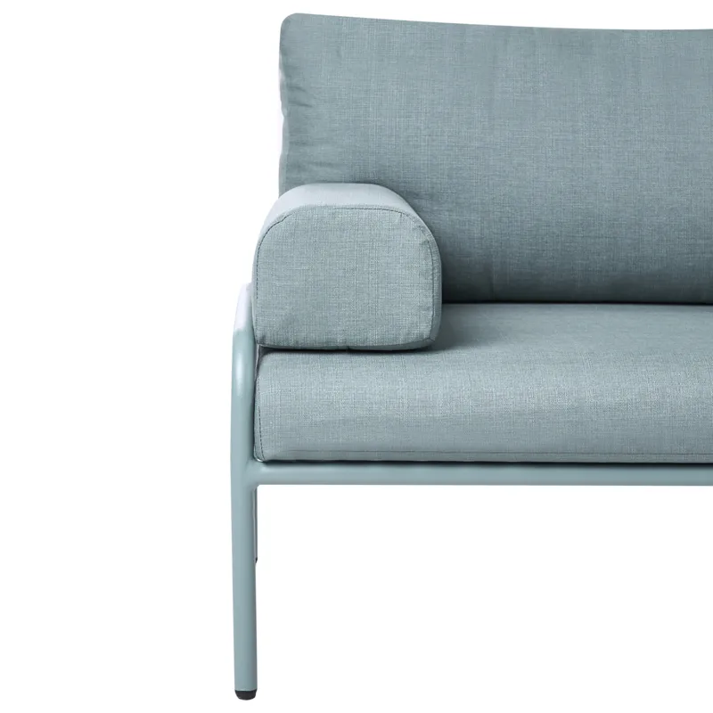 Sofa utendørs 2-seter Solofra - Grønn - Hagemøbler & utemiljø - Utesofa