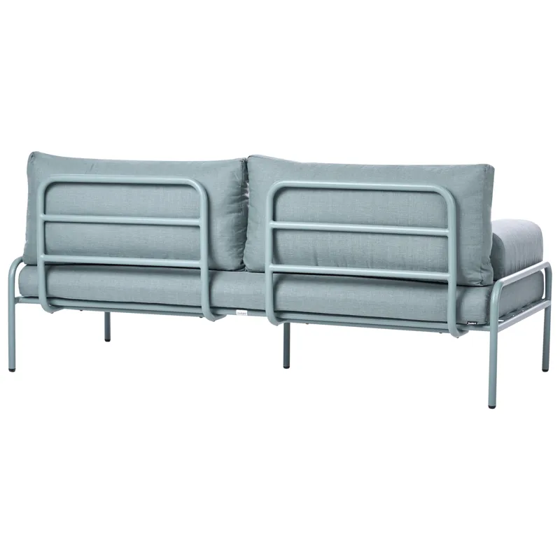 Sofa utendørs 2-seter Solofra - Grønn - Hagemøbler & utemiljø - Utesofa