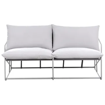 Sofa utendørs 2-seter Ponte - Grå - Hagemøbler & utemiljø - Utesofa