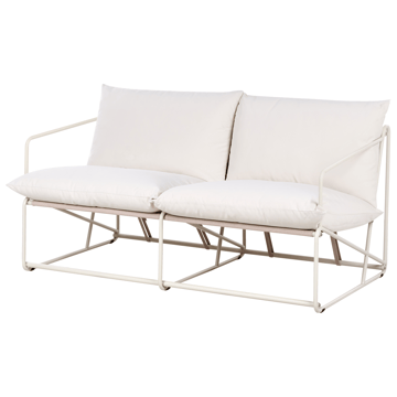 Sofa utendørs 2-seter Ponte - Taupe/beige - Hagemøbler & utemiljø - Utesofa