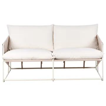 Sofa utendørs 2-seter Ponte - Taupe/beige - Hagemøbler & utemiljø - Utesofa
