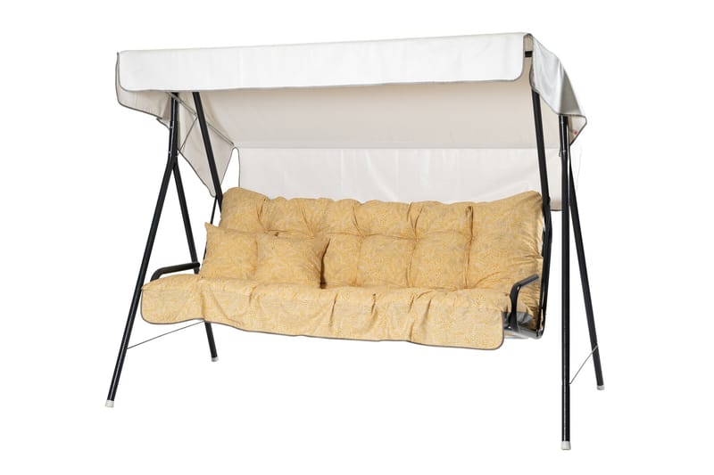 Suvi Komplett Hengekøye 200 cm, Grå/Gul