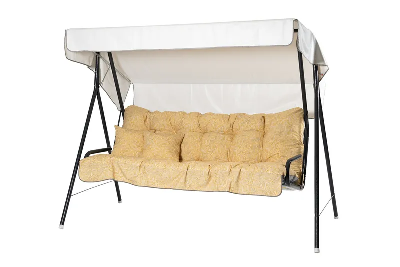 Suvi Komplett Hengekøye 200 cm, Grå/Gul