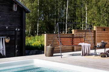 Suvisaari 3- pers. hage huske, cappuccino - Hagemøbler & utemiljø - Utesofa - Hammock