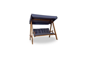 Taharoa utendørs hengende sofa 3-seter - Antrasitt - Hagemøbler & utemiljø - Utesofa - Hengesofa