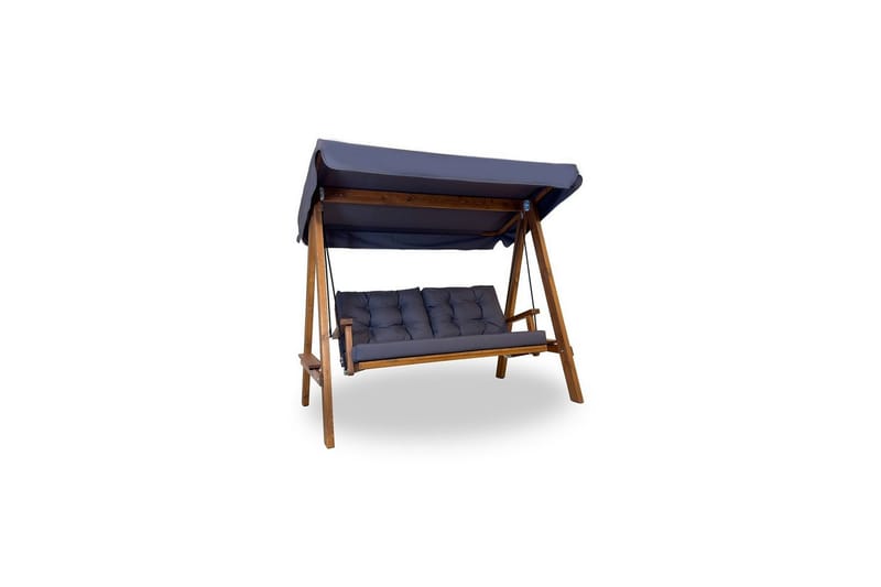 Taharoa utendørs hengende sofa 3-seter - Antrasitt - Hagemøbler & utemiljø - Utesofa - Hengesofa
