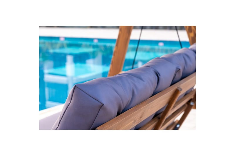 Taharoa utendørs hengende sofa 3-seter - Antrasitt - Hagemøbler & utemiljø - Utesofa - Hengesofa