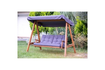 Taharoa utendørs hengende sofa 3-seter - Antrasitt - Hagemøbler & utemiljø - Utesofa - Hengesofa