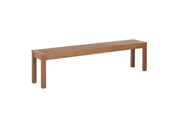 Trädgårdsbänk Beliani Monsano Light wood - Hagemøbler & utemiljø - Utesofa - Hagebenk & utebenk